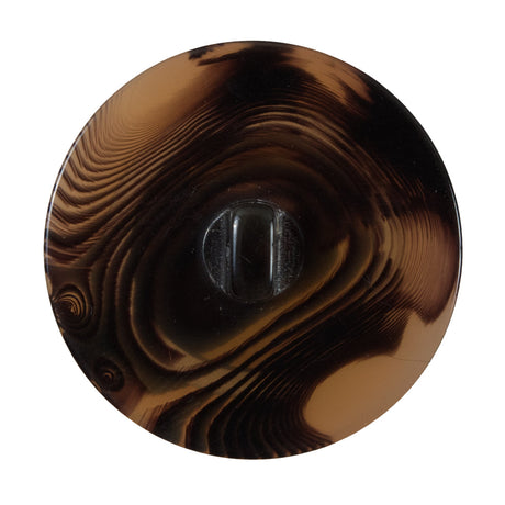 Musk Brown Plastic Shank-Back Button - 54L/34mm