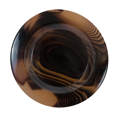 Musk Brown Plastic Shank-Back Button - 54L/34mm