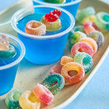 Albanese Sour Pucker Mini Gummi Rings 4.5 lb. - 4/Case