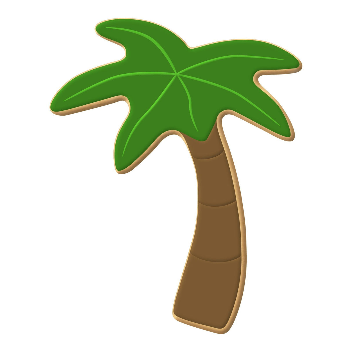 Palm Tree Cookie Cutter 3 in B1026