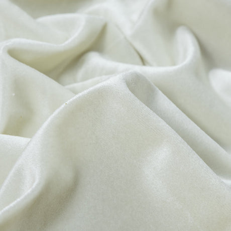 Polyester Velvet - Vanilla Ice - Helene Collection