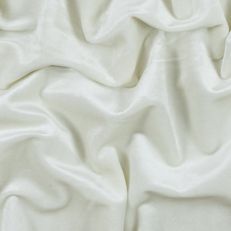 Polyester Velvet - Vanilla Ice - Helene Collection