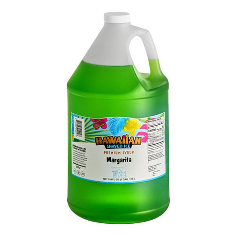 Hawaiian Shaved Ice Margarita Snow Cone Syrup 1 Gallon