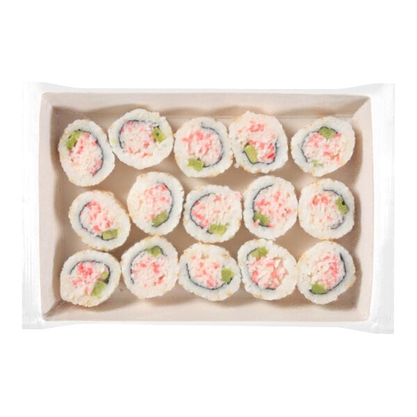 Moji Sushi Classic California Sushi Roll 10.125 oz. - 14/Case