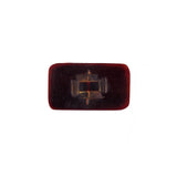 Amber Rectangular Horn Button - 44L/28mm