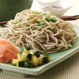 Amoy Royal Dragon Pre-Cooked Soba Buckwheat Noodles 5 lb. - 4/Case