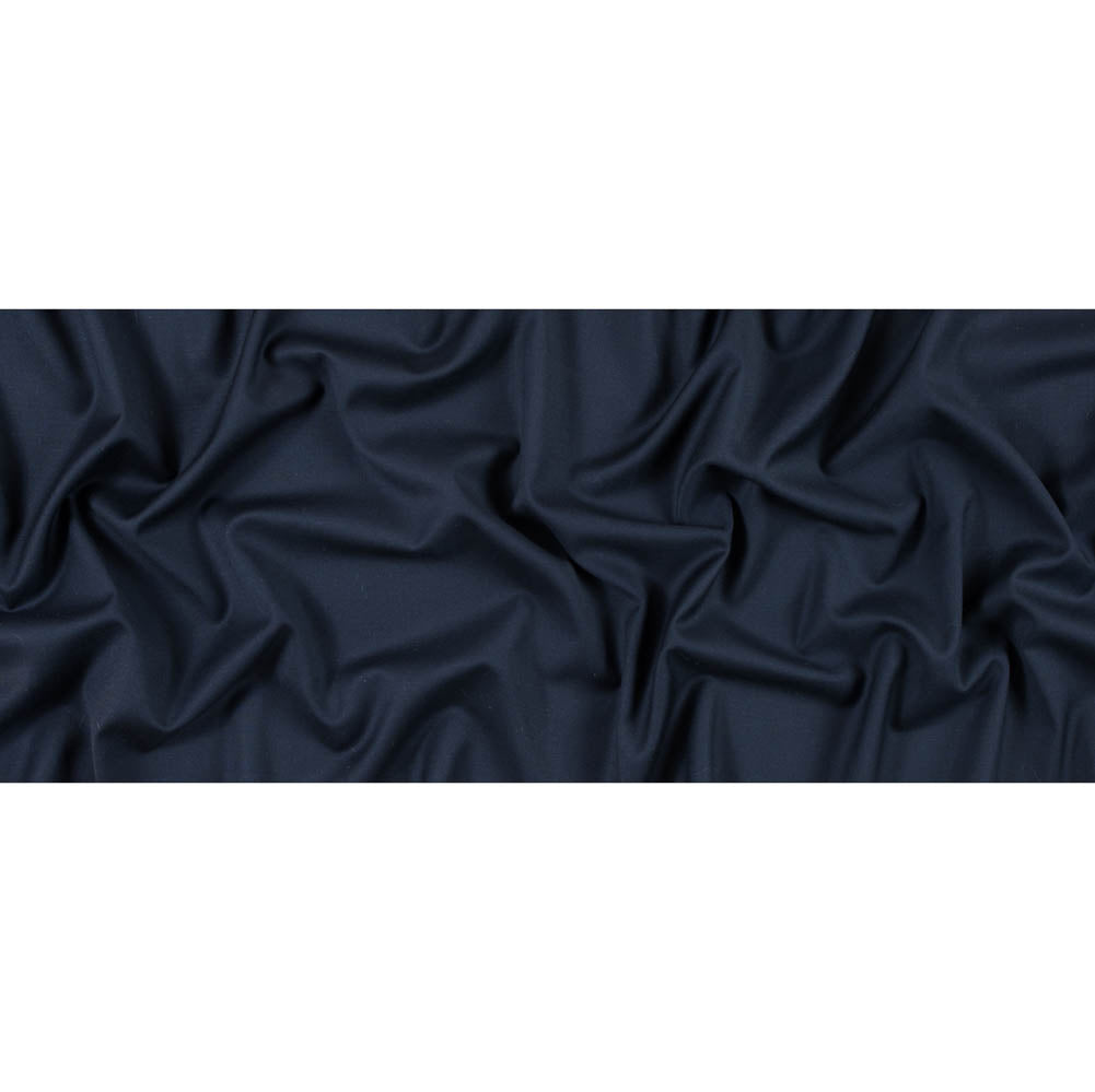 Super 120 Merino Wool Twill Suiting - Navy