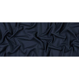 Super 120 Merino Wool Twill Suiting - Navy