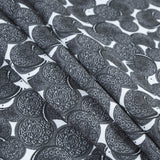 Chocolate Sandwich Cookie Digitally Printed Stretch Neoprene/Scuba Knit