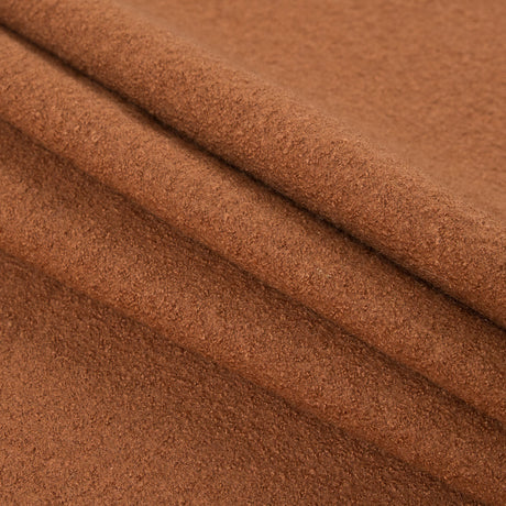 Boiled Wool Coating Fabric - Adobe Brown - Ketil Collection