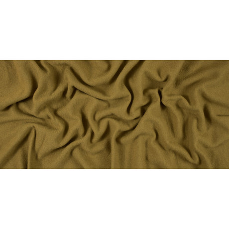 Boiled Wool Coating Fabric - Golden Olive - Ketil Collection