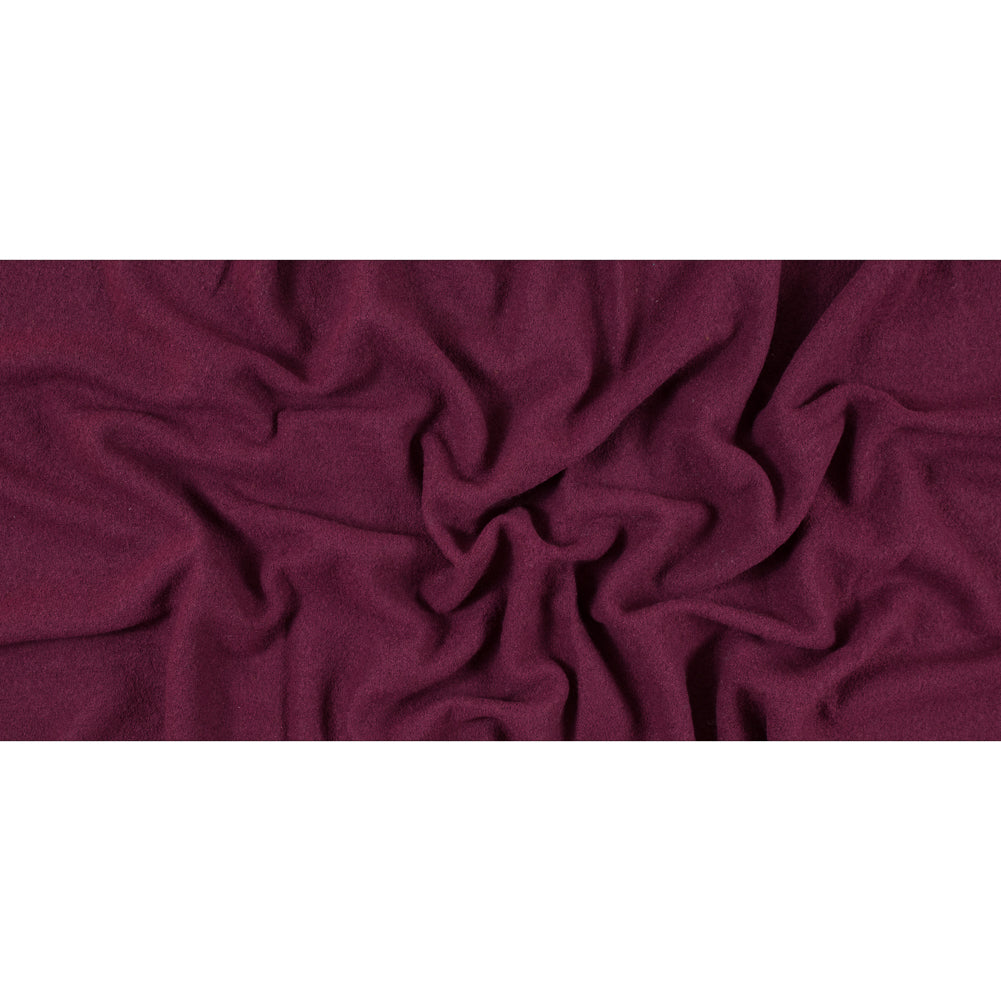 Boiled Wool Coating Fabric - Amaranth Purple - Ketil Collection