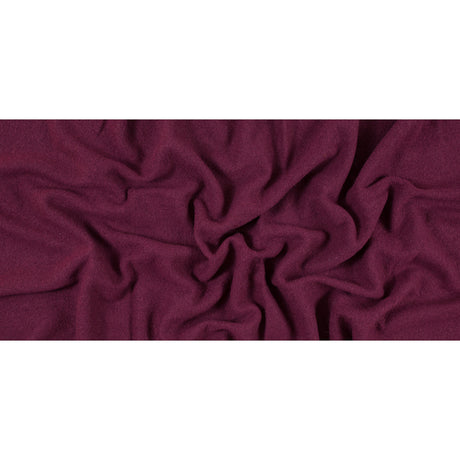 Boiled Wool Coating Fabric - Amaranth Purple - Ketil Collection