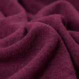 Boiled Wool Coating Fabric - Amaranth Purple - Ketil Collection