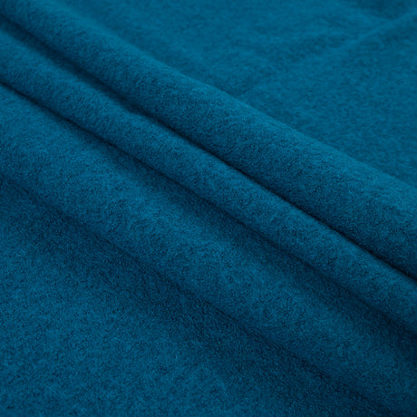 Boiled Wool Coating Fabric - Turkish Tile Blue - Ketil Collection