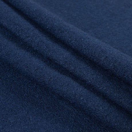 Boiled Wool Coating Fabric - Twilight Blue - Ketil Collection