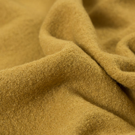 Boiled Wool Coating Fabric - Honey Yellow - Ketil Collection