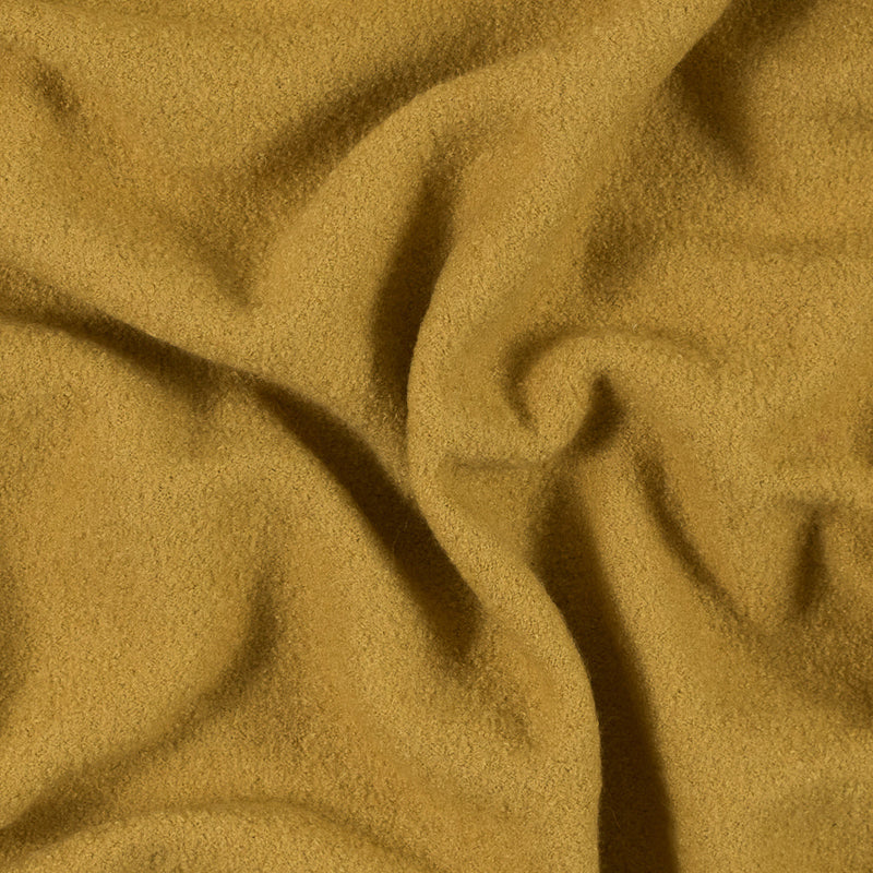 Boiled Wool Coating Fabric - Honey Yellow - Ketil Collection