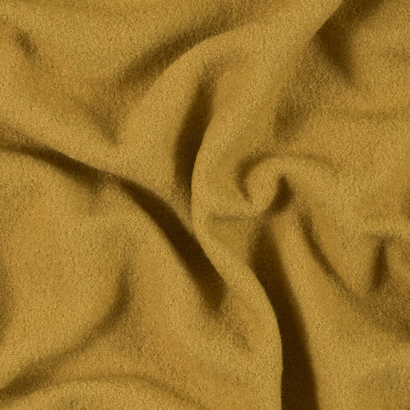 Boiled Wool Coating Fabric - Honey Yellow - Ketil Collection