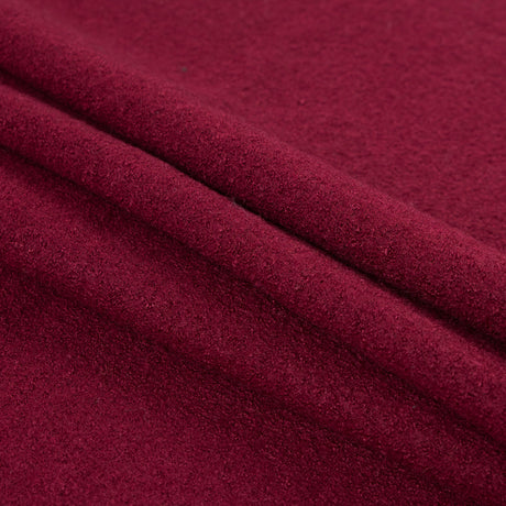 Boiled Wool Coating Fabric - Rumba Red - Ketil Collection