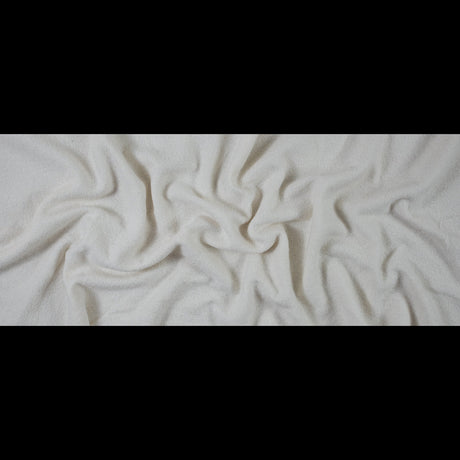 Boiled Wool Coating Fabric - Whisper White - Ketil Collection