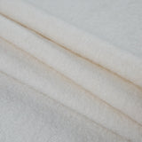 Boiled Wool Coating Fabric - Whisper White - Ketil Collection