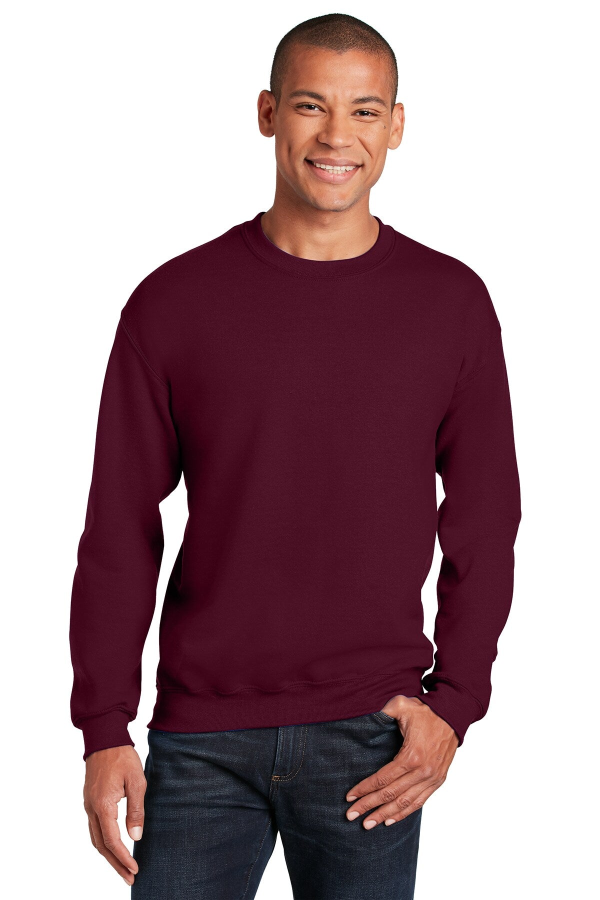 Gildan® Heavy Blend Crewneck Long Sleeve Sweatshirt