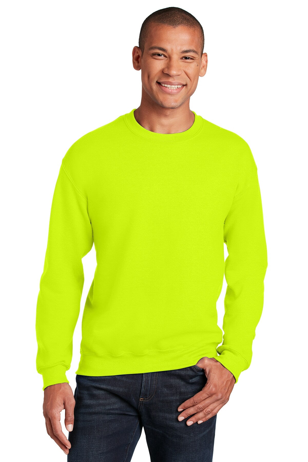 Gildan® Heavy Blend Crewneck Long Sleeve Sweatshirt