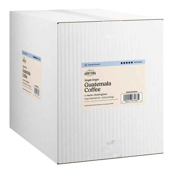 Hometown Provisions Guatemalan Coarse Ground Coffee 2 lb. - 5/Case