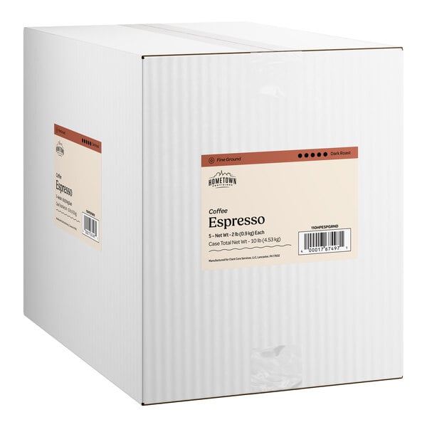 Hometown Provisions Ground Espresso 2 lb. - 5/Case