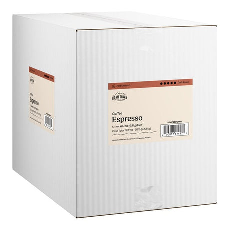 Hometown Provisions Ground Espresso 2 lb. - 5/Case