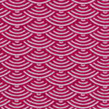 Bright Rose Geometric Printed Nylon Spandex