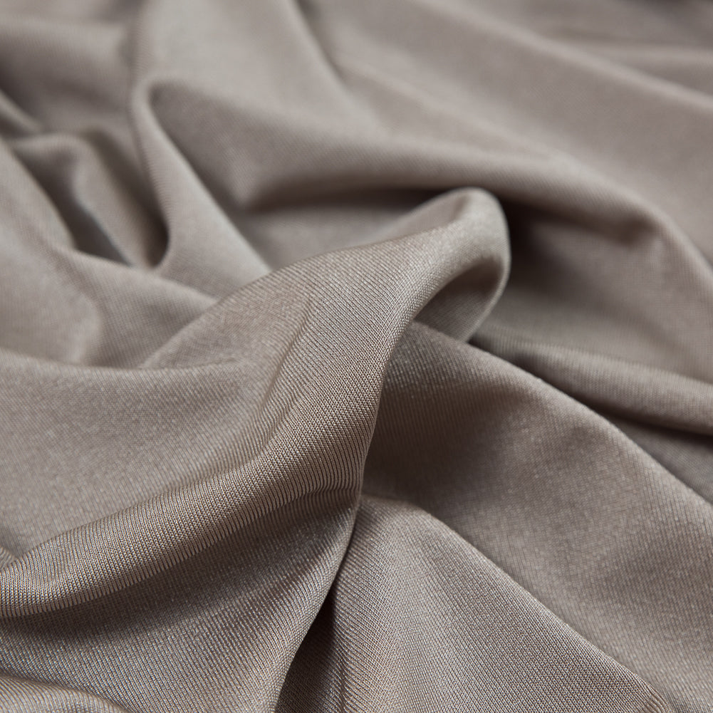 Camel Stretch Polyester Jersey