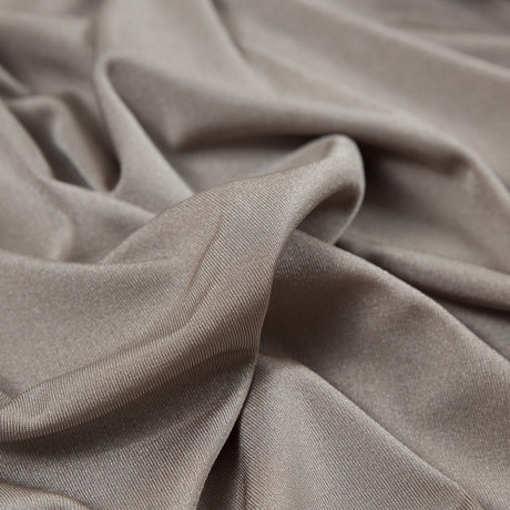 Camel Stretch Polyester Jersey
