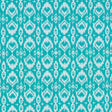 Spectra Green Ikat Printed Polyester Spandex