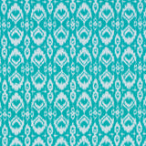 Spectra Green Ikat Printed Polyester Spandex