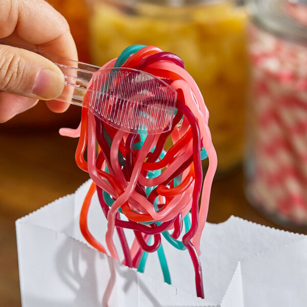 Gustaf's Very Berry Licorice Laces 2 lb. - 10/Case