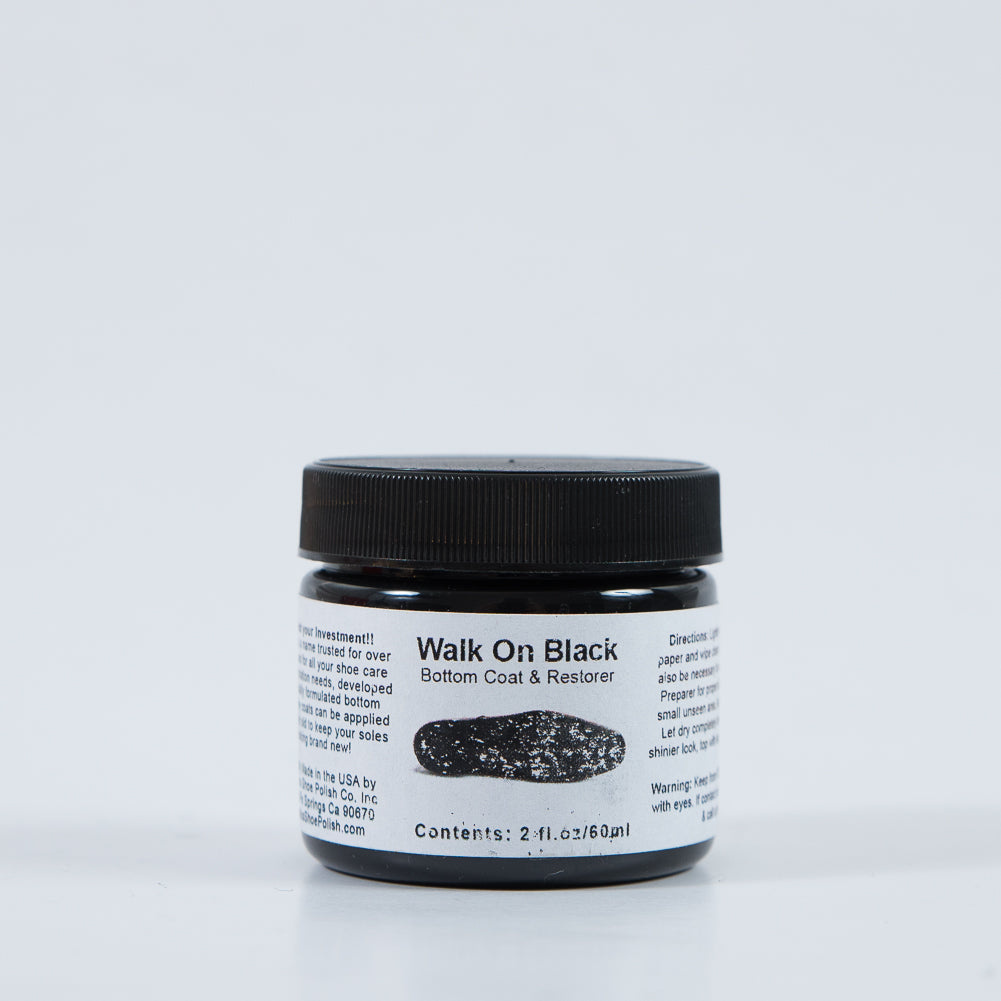 Angelus Walk On Paint for Shoe Soles - Black - 2oz