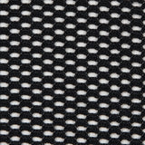 Italian Black Netting Fused to a Birch Jersey
