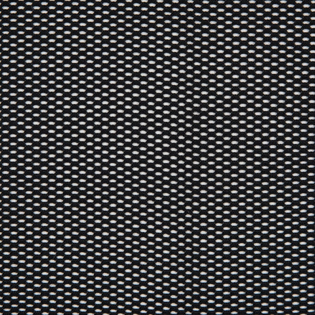 Italian Black Netting Fused to a Birch Jersey