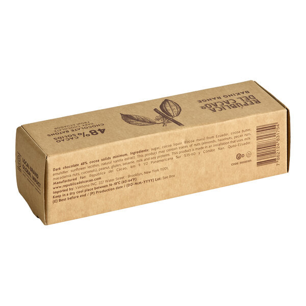 Republica Del Cacao 48% Dark Chocolate Batons - 2,100/Case