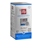 illy Decaf Classico Single Serve Espresso Pods - 18/Box
