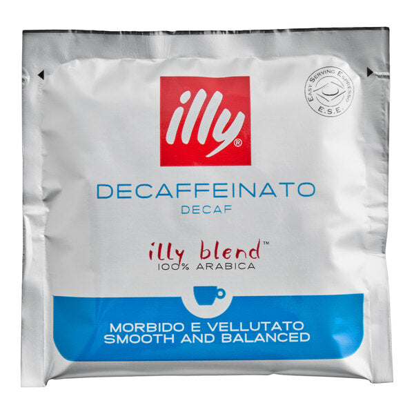 illy Decaf Classico Single Serve Espresso Pods - 18/Box