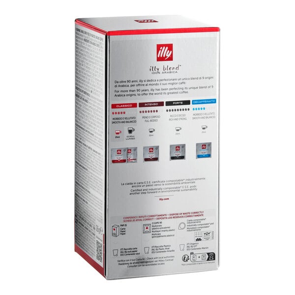 illy Classico Single Serve Espresso Pods - 18/Box