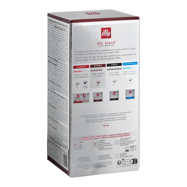 illy Intenso Single Serve Espresso Pods - 18/Box