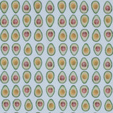 Avocados Digitally Printed on a Stretch Neoprene/Scuba Knit
