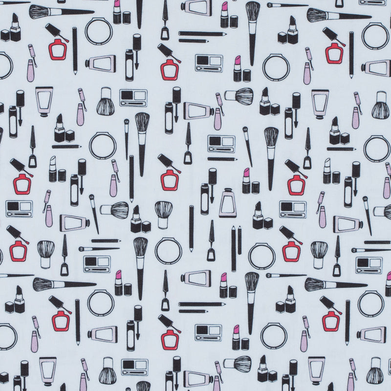 Make-Up Digitally Printed on a Stretch Neoprene/Scuba Knit