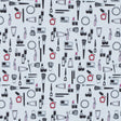 Make-Up Digitally Printed on a Stretch Neoprene/Scuba Knit