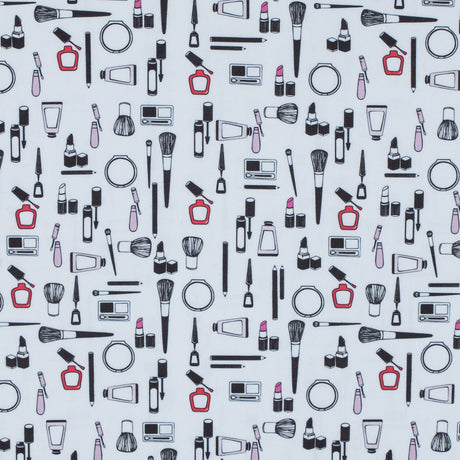 Make-Up Digitally Printed on a Stretch Neoprene/Scuba Knit