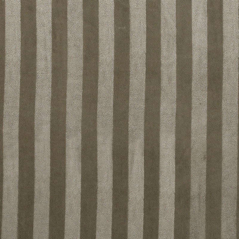 Golden Beige Awning Striped Cotton Upholstery Velveteen